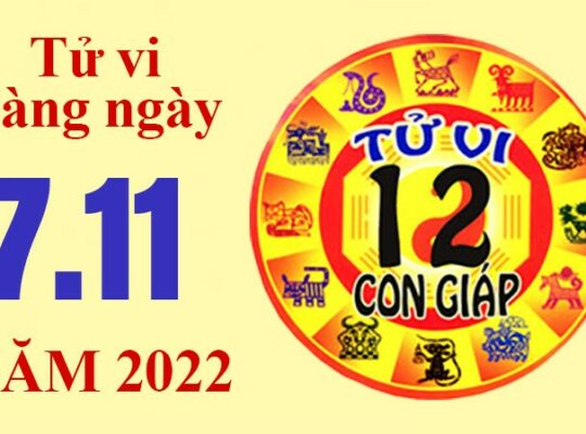 Tử vi hôm nay, xem tử vi 12 con giáp ngày 7/11/2022: