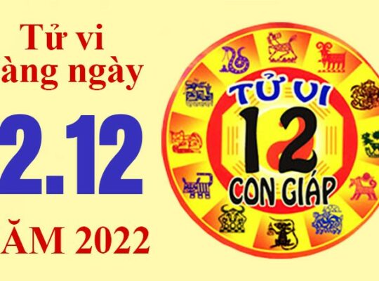 Tử vi hôm nay, xem tử vi 12 con giáp ngày 12/12/2022: