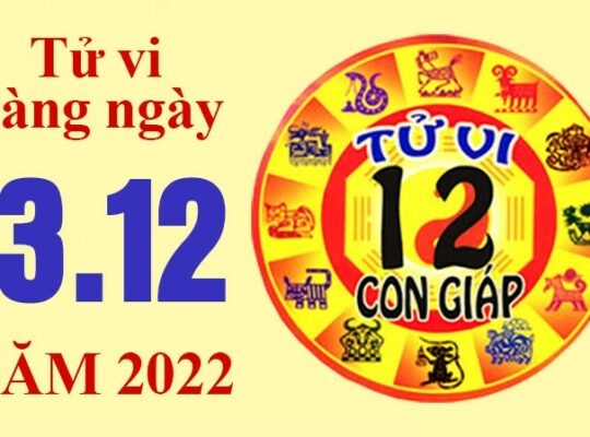 Tử vi hôm nay, xem tử vi 12 con giáp ngày 13/12/2022: