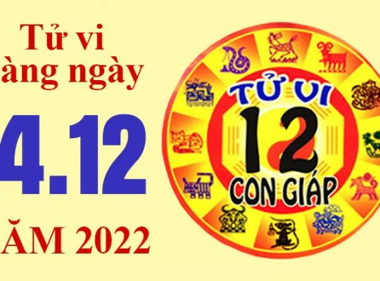 Tử vi hôm nay, xem tử vi 12 con giáp ngày 14/12/2022: