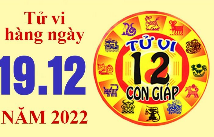 Tử vi hôm nay, xem tử vi 12 con giáp ngày 19/12/2022: