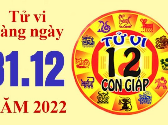 Tử vi hôm nay, xem tử vi 12 con giáp ngày 31/12/2022: