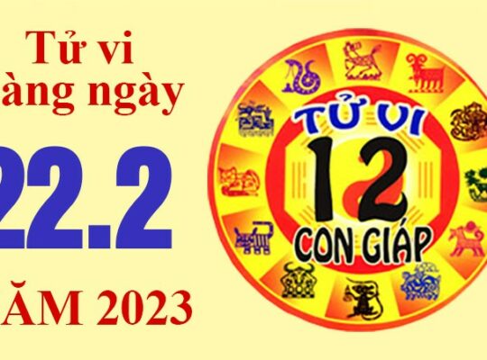 Tử vi hôm nay, xem tử vi 12 con giáp ngày 22/2/2023: